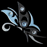 tb01sTattoo Blue S Butterfly